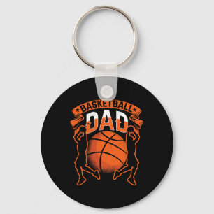Basketball Pappa Player Coach Match Team Far Dadd Nyckelring