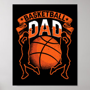 Basketball Pappa Player Coach Match Team Far Dadd Poster