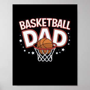 Basketball Pappa Premium Poster