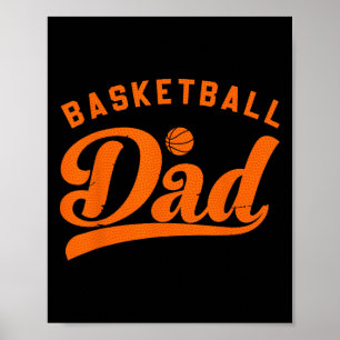 Basketball Pappa presenterar pappa Basketball Fars Poster