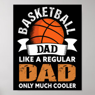 Basketball Pappa - Roligt Basketball Pappa Poster