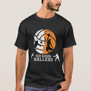 Basketball Pappa-shistorier För manar Volleyball  T Shirt