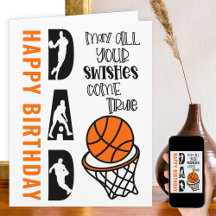 Basketball Pappa Swish kom True Trny Birthday