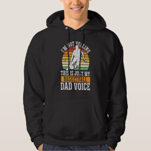 Basketball Pappa Voice Basketball Coach pappa Fath Hoodie