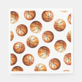 Basketball Party Napkins Pappersservett