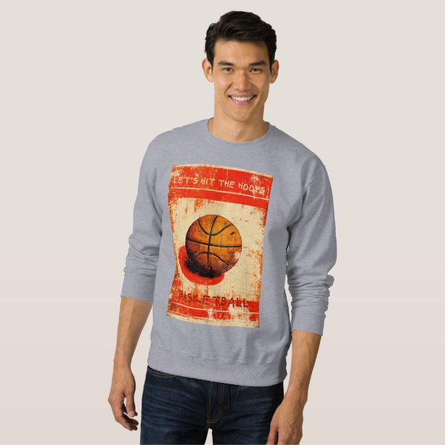 Basketball Passion - Begränsada utgåvan (3) Lång Ärmad Tröja (Hel framsida)