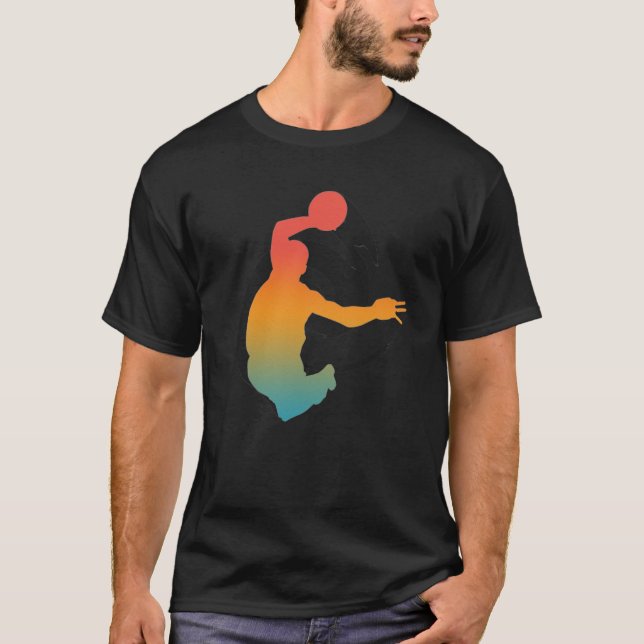 Basketball Passion T Shirt (Framsida)