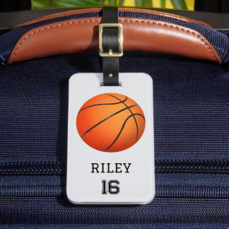 Basketball Personlig Anpassningsbar Team Bag Märkr Bagagebricka