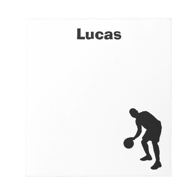 Basketball Personlig Anteckningsblock (Framsida)