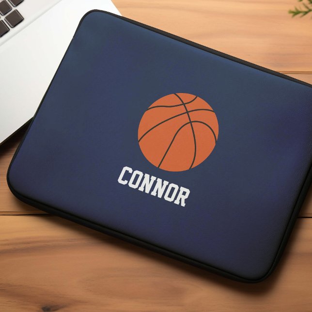 Basketball Personlig Kids Laptop Fodral (Skapare uppladdad)