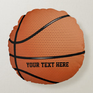 Basketball Personlig Sports Rund Kudde