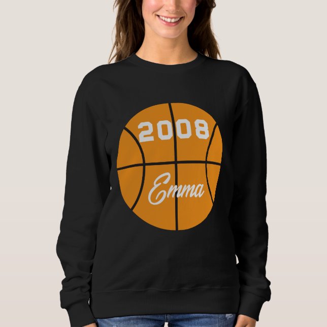Basketball-personlig T Shirt (Framsida)