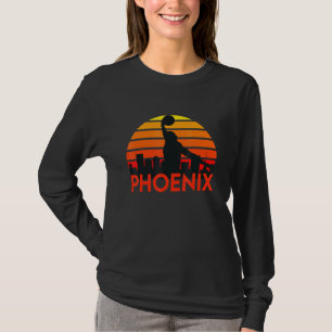 Basketball Phoenix Arizona Skyline T Shirt