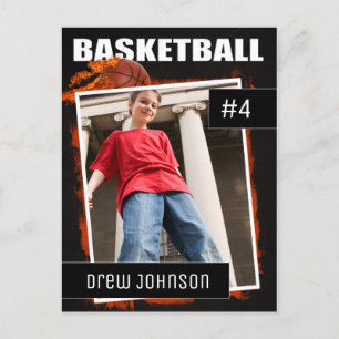 Basketball Photo Sports Trafikkort Vykort