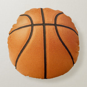 BASKETBALL PILLOW RUND KUDDE