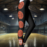 Basketball Player Anpassningsbar Jersey Number Spo Leggings<br><div class="desc">Basketball Player Anpassningsbar Jersey Number Sports Team Leggings: Toppen söta och anpassade för basketbollspelare, med en textruta för anpassningsbar där du kan skriva in ditt eget jersey-nummer. Klicka bara på "Anpassa den här mallen" och skriv ditt eget nummer eller någon annan text (initialer, Skola brev etc.) i textrutan anpassningsbar. Du...</div>