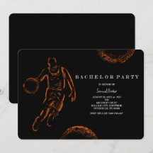 Basketball Player Bachelor/Födelsedagsfest Sports