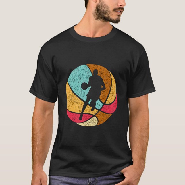 Basketball Player Basketball Sport T Shirt (Framsida)