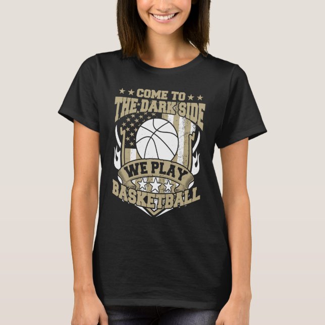 Basketball Player Basketballer Sports funny quote  T Shirt (Framsida)