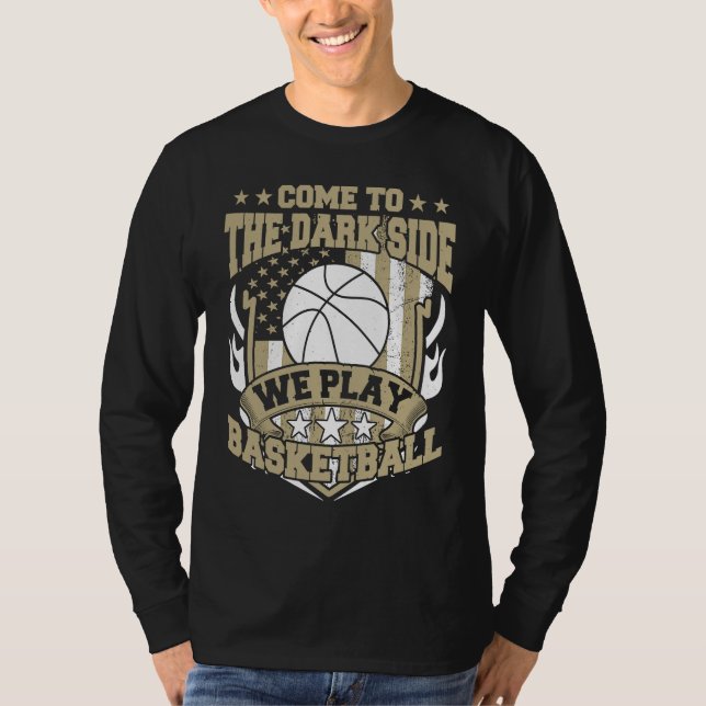 Basketball Player Basketballer Sports funny quote  T Shirt (Framsida)