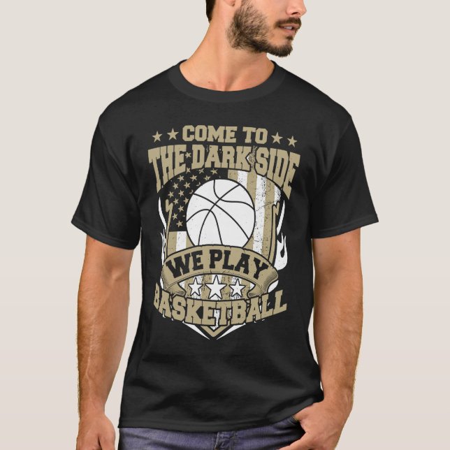 Basketball Player Basketballer Sports funny quote  T Shirt (Framsida)