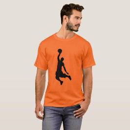 Basketball Player Dunk Basketball Hoop Sports T Shirt