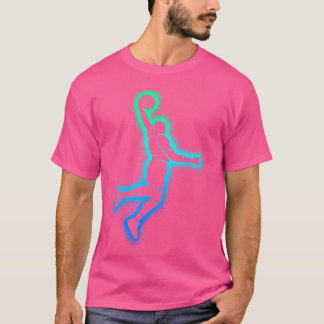 Basketball Player Dunking Manar Basketball Boys T Shirt