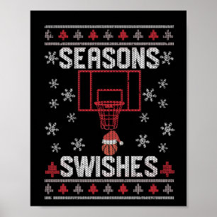 Basketball Player Fläkt Ugly jul PJ Poster