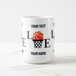 Basketball Player Girl, Basketball Girl Birthday Kaffemugg