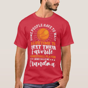 Basketball Player Grandma Grandmor Basketball E T Shirt