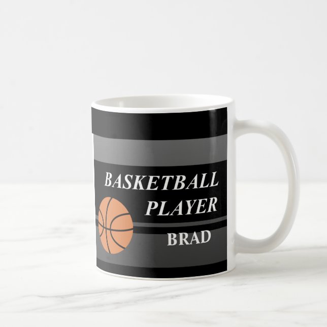 Basketball Player Kaffemugg (Höger)