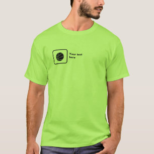 Basketball Player (liten logotyp) - Anpassade T-shirt
