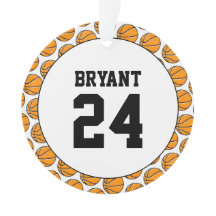 Basketball Player NAMN Sports Number Ringar Roligt