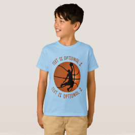Basketball Player på basket T Shirt