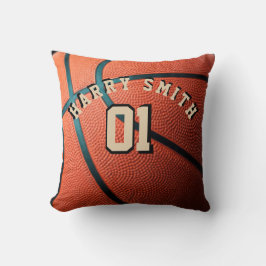 BASKETBALL PLAYER PERSONILISED DEKORATIV KUDDE