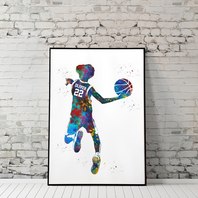 Basketball Player Poster (Skapare uppladdad)