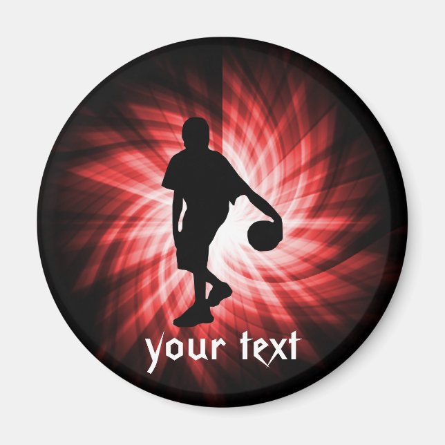 Basketball Player; Red Magnet (Framsidan)