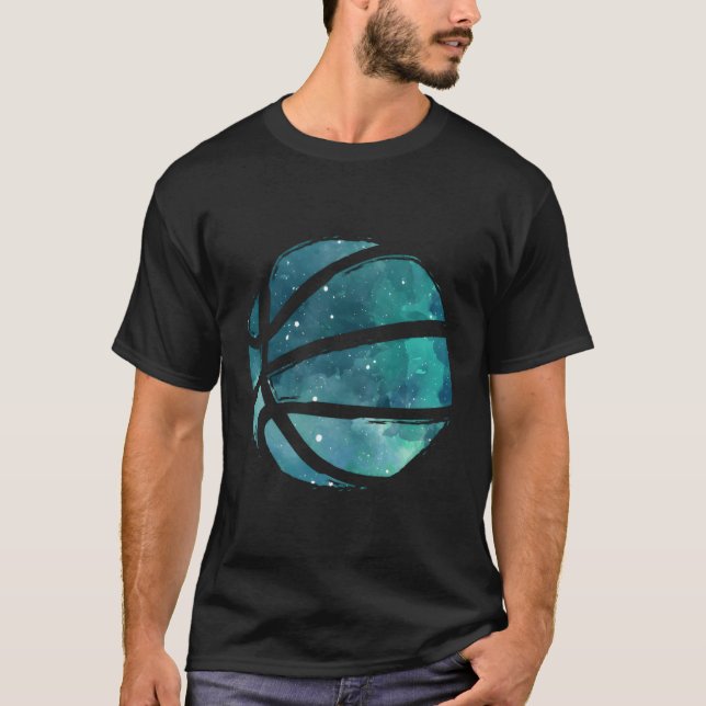 Basketball Player Ringar Streetball Baller Basketb T Shirt (Framsida)