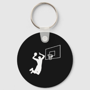 Basketball Player Slam dunk Baller Basketball Nyckelring