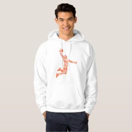 Basketball Player Slam Symbology Sweatshirt