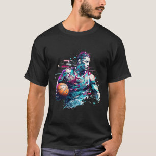 Basketball Player Sport Game Champion tävling T Shirt