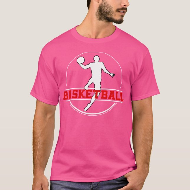 Basketball Player Streetball T Shirt (Framsida)