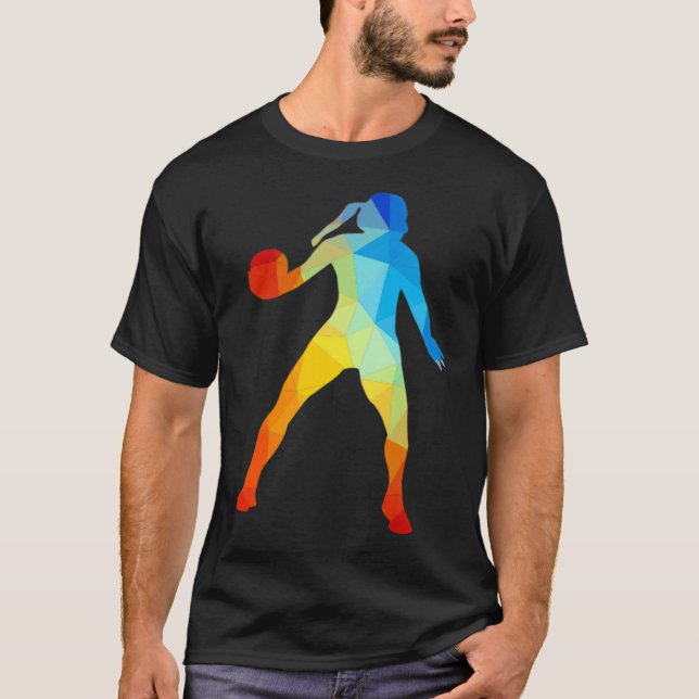 Basketball Player T Shirt (Framsida)