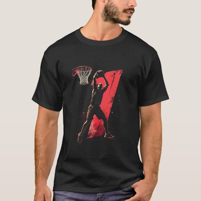 Basketball Player T Shirt (Framsida)