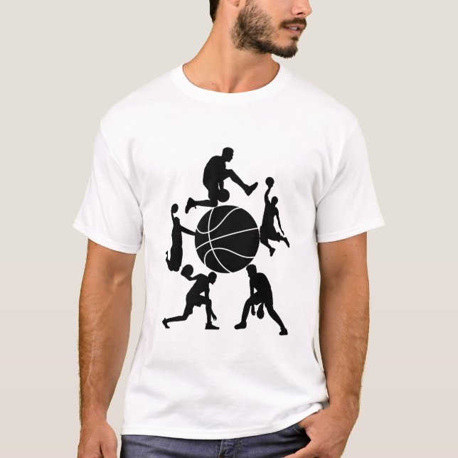 Basketball player t-shirt  (Framsida)