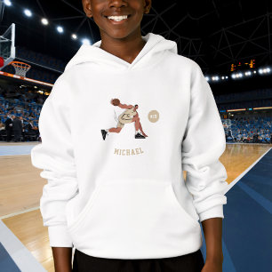 Basketball Player Team Jersey Number & Namn T Shirt