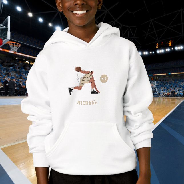 Basketball Player Team Jersey Number & Namn T Shirt (Skapare uppladdad)