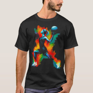 Basketball Player Trophy Game Coach Sports Älskare T Shirt
