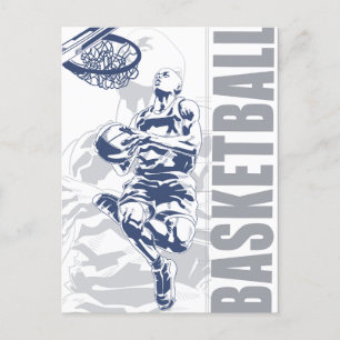 Basketball Player Vykort