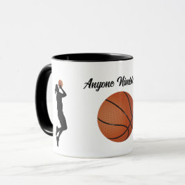 Basketball - Players and Ball Coffee Mugg